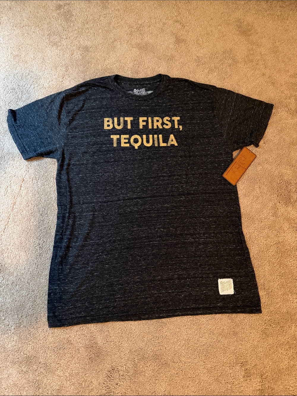 “But First, Tequila” Graphic T-Shirt